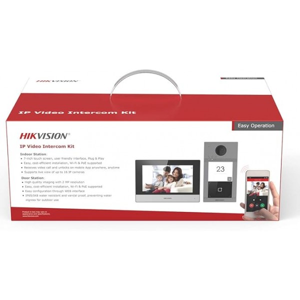 The Hikvision Video Intercom DS-KIS602 (B)